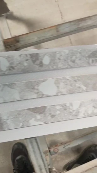 Le marbre imperméable conçoit des panneaux de revêtement de plafond de douche de mur de salle de bains de PVC classique moderne de haute qualité