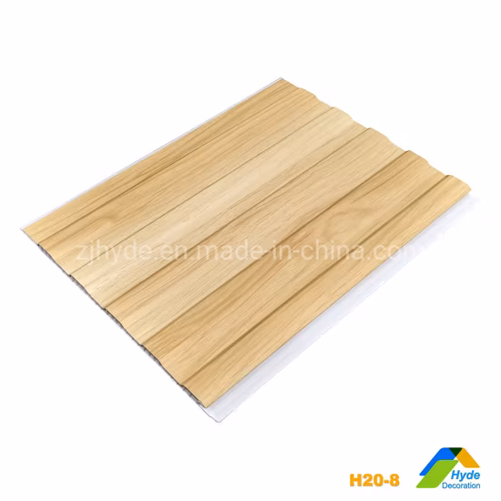 Chine Vente en gros de la personnalisation de l'échantillon Largeur 200 mm / 250 mm / 300 mm / 400 mm Feuille de panneau mural de douche en PVC ignifuge 3D laminé et panneau en PVC